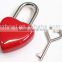 2014mini heart shape padlock