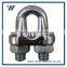 5.7mm Thread Fastener U Shape Bolt Clamp Clip for 10mm 5/16" Wire Rope Fastener Adjustable Wire Rope Clip