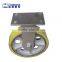 fixed pu iron core caster without brake with high quality and good price
