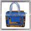 High Quality PU Mix Africa Wax Fabric Lady Bags Wholesale