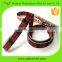 Personlized customized adjustable nylon dog collars and leashes