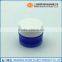 1/4 oz Cobalt Blue Cosmetic Plastic Jar With Lid