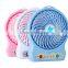 plastic air battery power portable cooling travel handheld usb small mini summer rechargeable fan