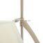 Heavy-duty Rolling Laundry Sorter /Rack/Cart with 2-tier Storage Shelves and Polyester Bag
