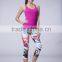 High Quality Sublimated Women Fitness Apparel Yoga Gym Leggings Wholesale