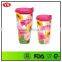 Large 24 oz plastic double wall acrylic water mugs for cold drinking