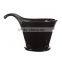 Custom Logo Black Porcelain Coffee Dipper