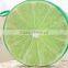 2015 Hot Selling Comfortable Fashion Fruit And Trees shape Back Cushion