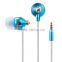 Factory Good Quality BENWIS EMP 100 Diamond Design Wired Earphone for iPhone,for iPad, for Samsung mobile phone Earphone with Mi