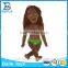 New design funny wild man customized stuffed soft toys