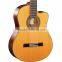 High gloss finish cutaway manufacture good quality learning classic guitar