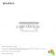painted white smd Ra80 6w led panel light