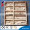 Silicone material manufactured stone veneer panels
