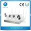 professional 4 channel 2.4G / 5.8G hd wireless security camera systems