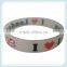 rubber bracelet soft pvc wristband rubber wristband