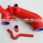 SILICONE TURBO Induction Intake Pipe HOSE FOR AUDI A4 VW Passat B5 1.8T 94-05