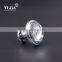 1 inch contemporary clear zinc base chrome plated crystal handle pull