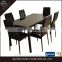 Modern cheap 6 people dining table and chair