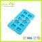 Perfect 10pcs Square Silicon Ice Cube Trays, Baby Food and Milk Trays, Whisky Ice Maker