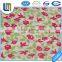 High quality stretch twill bed sheet fabric with flower print