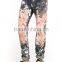 fashion wholesale High quality ripped slim fit man denim jeans pents drop shipping (LOTV002)