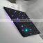 Free design !!! PMMA fiber optic night club lighting decoration, accept any shapes giving an effect of sky star starry ceiling