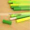 2016 creative novelty cute green glass pooleaf ballpoint as gift