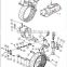 Shantui bulldozer SD32 brake band liner 175-33-28140