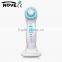 2016 As Seen On TV New Arrival portable ultrasonic facial massager with treatment heads