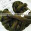dyed wool top, 27mic, 60-70mm length