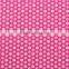 Hot sale flower pattern pigment printed microfiber brush fabric