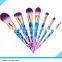 Rainbow spiral handle makeup brush Support wholesale and retail