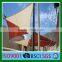 HDPE with UV longer life good quality outdoor shade sail