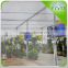 Double layers film greenhouse with electric heater
