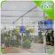 Double layers film greenhouse with electric heater