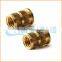 High standard precision aluminum/brass cnc turning parts