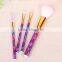 4pcs cheap and good makeup brush set beauty brush set beauty girl cosmetics