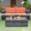 OUTDOOR WICKER SOFA