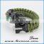 5 in 1 Survival Bracelet Custom, Veteran Paracord Bracelets, Military Bracelets