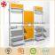 Double sides floor standing clear arcylic wall shoes display stand