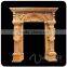 china stone carving home figure decoration archway sunset red door marble frame