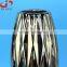 High Quality home decor silver plate ceramic vase, plating vase