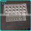 27 slots fashion clear custom acrylic makeup brush holder manufacturer