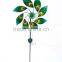 Metal Wind Spinner From Quanzhou Factory for Out Door Garden Stake Decoration