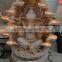 indian statue wholesale led polyresin buddha fountain