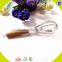 2017 wholesale wooden egg whisk for kitchen high quality wooden egg whisk for kitchen best sale wooden egg whisk W02B029