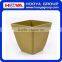 Assorted Colors Bamboo Biodegradable Bamboo Fiber Flower Pots Garden Flower Pots