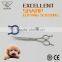 economic pet grooming scissors Multi color dog scissors