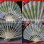 Promotional bamboo fans for wedding