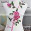 Hot Sale Pretty Flower Decoration Embroidery Patch WEF-771